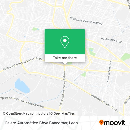 Cajero Automático Bbva Bancomer map