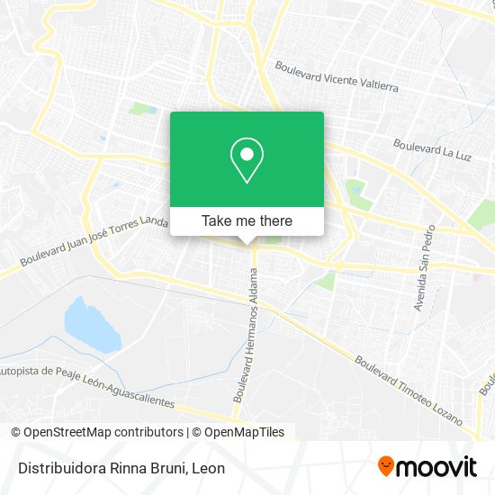Mapa de Distribuidora Rinna Bruni