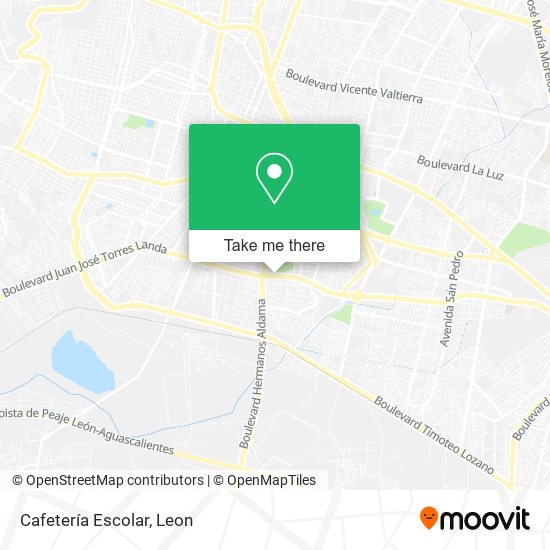Mapa de Cafetería Escolar