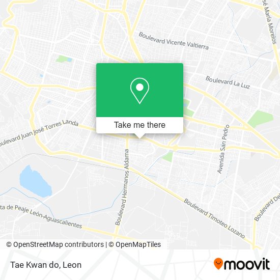 Tae Kwan do map