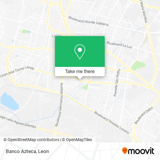 Mapa de Banco Azteca