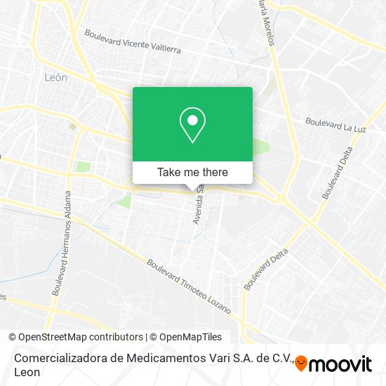 Comercializadora de Medicamentos Vari S.A. de C.V. map