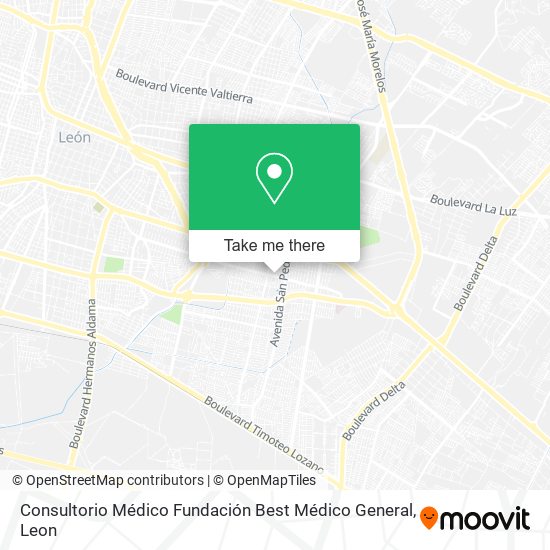 Mapa de Consultorio Médico Fundación Best Médico General