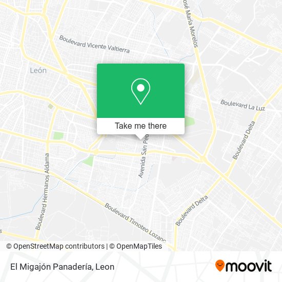 El Migajón Panadería map