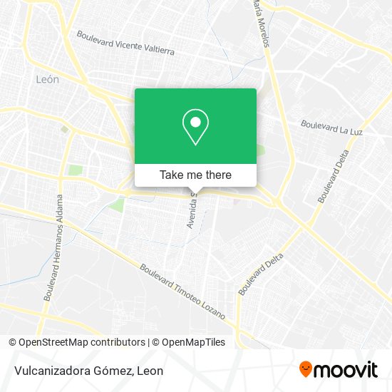 Vulcanizadora Gómez map