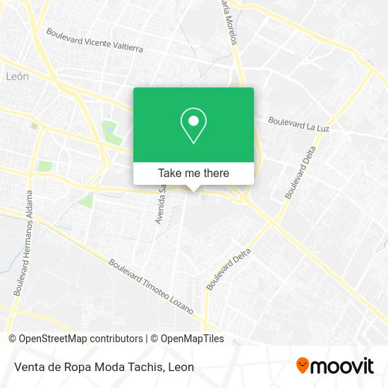 Venta de Ropa Moda Tachis map