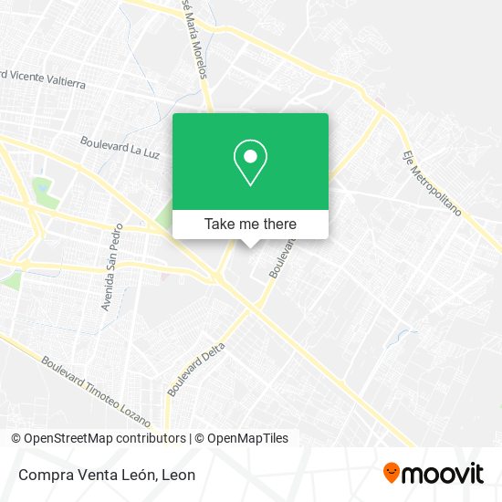 Compra Venta León map