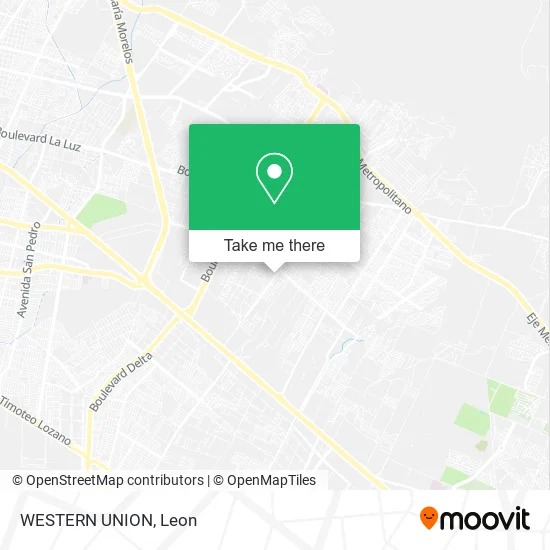 WESTERN UNION map
