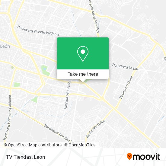 TV Tiendas map