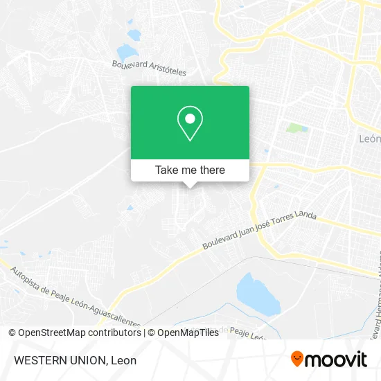 WESTERN UNION map