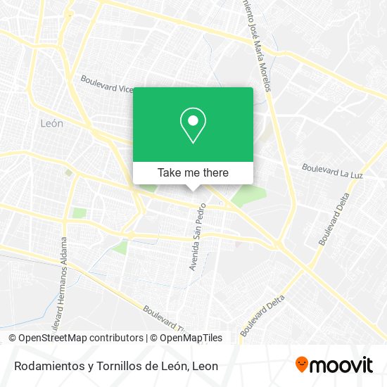 Rodamientos y Tornillos de León map
