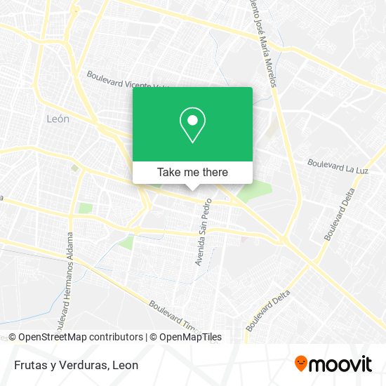 Mapa de Frutas y Verduras