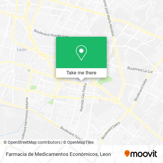 Farmacia de Medicamentos Económicos map