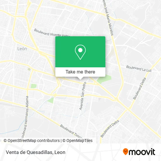 Venta de Quesadillas map