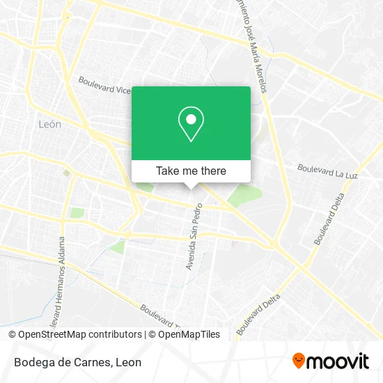 Mapa de Bodega de Carnes