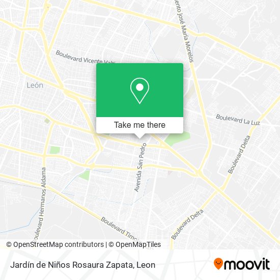 Jardín de Niños Rosaura Zapata map