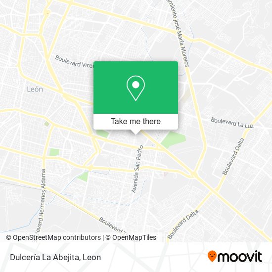 Dulcería La Abejita map