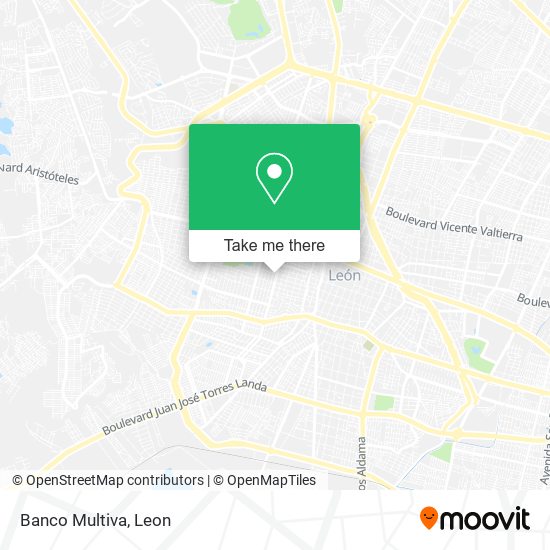 Banco Multiva map