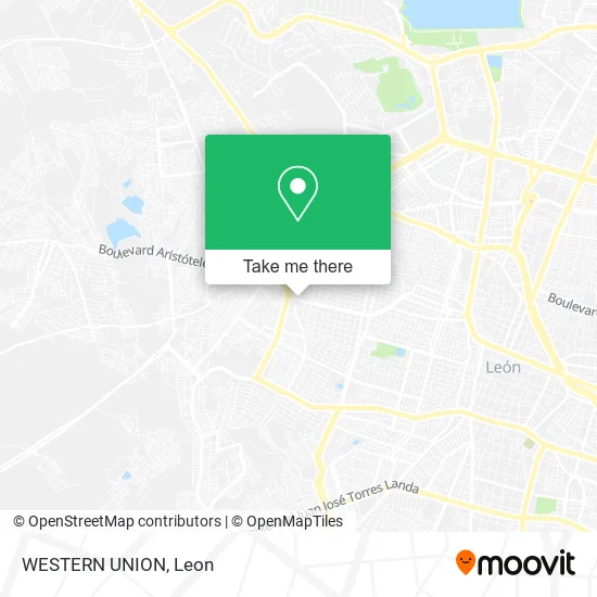 WESTERN UNION map