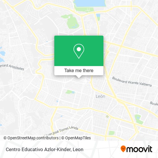 Mapa de Centro Educativo Azlor-Kínder