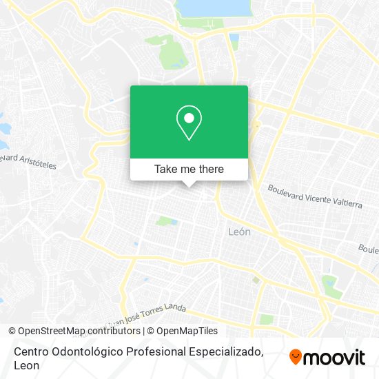 Centro Odontológico Profesional Especializado map