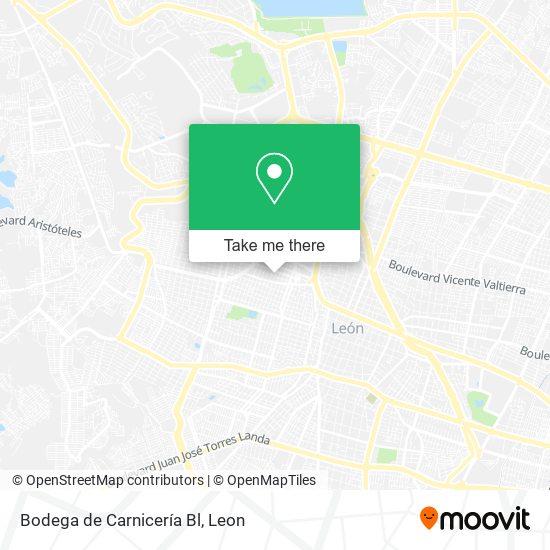 Mapa de Bodega de Carnicería Bl