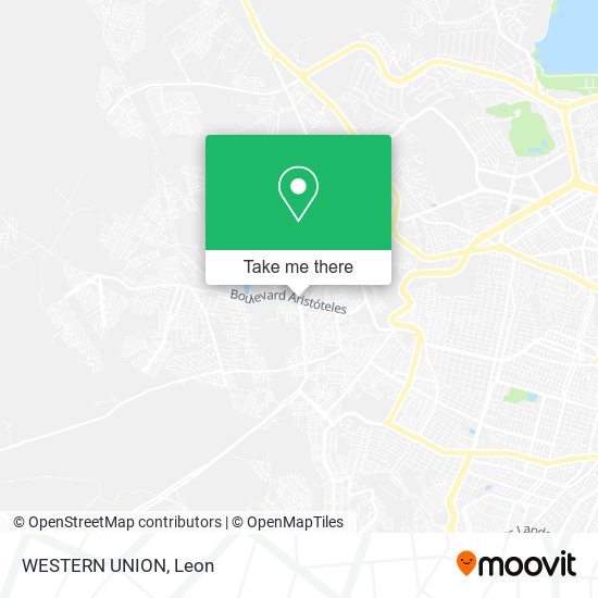 WESTERN UNION map