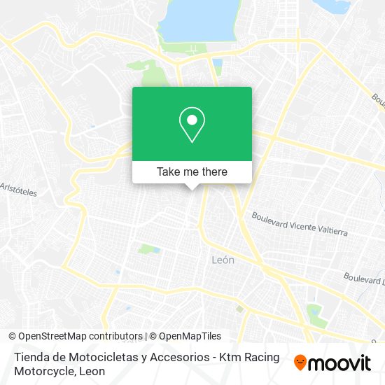 Tienda de Motocicletas y Accesorios - Ktm Racing Motorcycle map