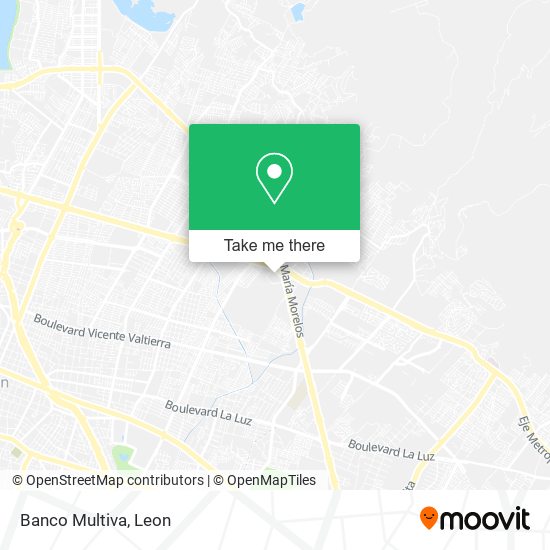 Mapa de Banco Multiva