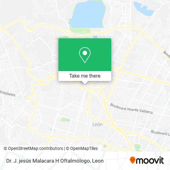 Dr. J. jesús Malacara H Oftalmólogo map