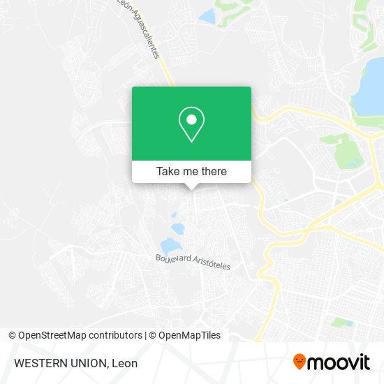 WESTERN UNION map