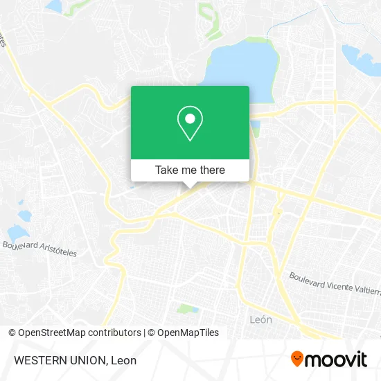 WESTERN UNION map