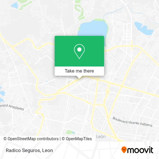 Radico Seguros map