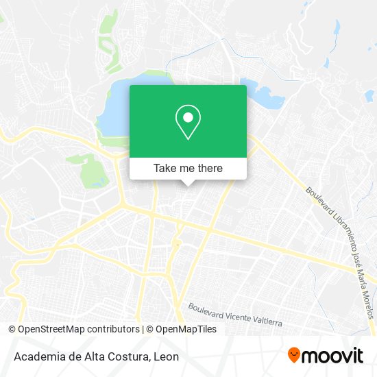 Academia de Alta Costura map