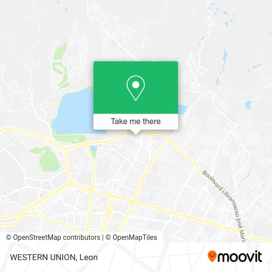 WESTERN UNION map