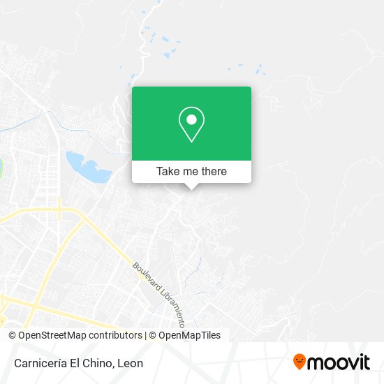 Mapa de Carnicería El Chino