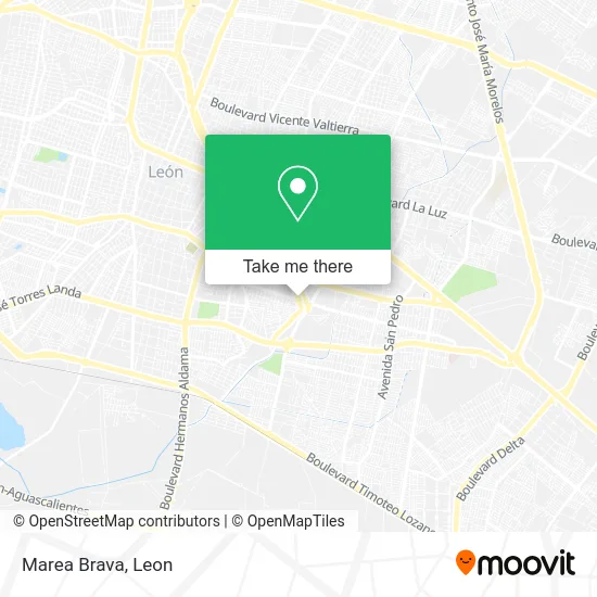 Marea Brava map