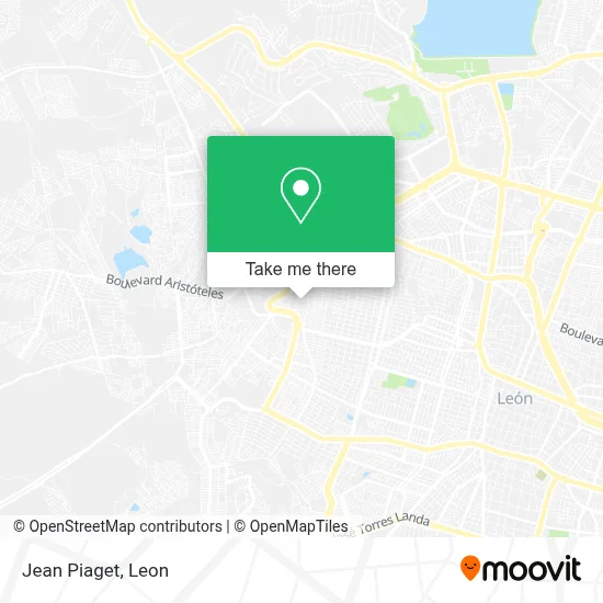 Jean Piaget map