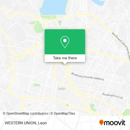 WESTERN UNION map