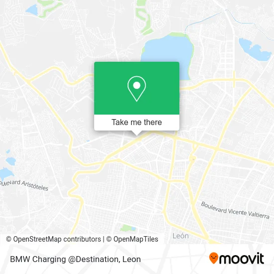 BMW Charging @Destination map