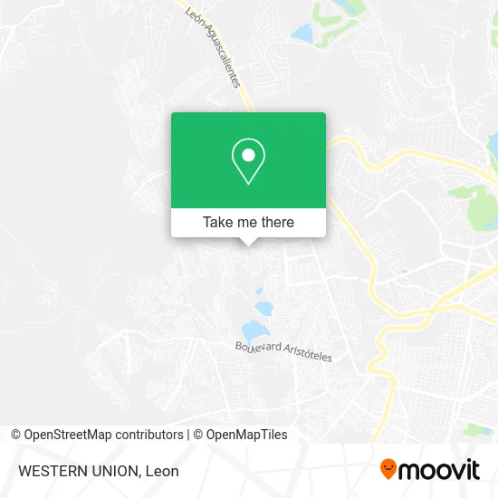 WESTERN UNION map
