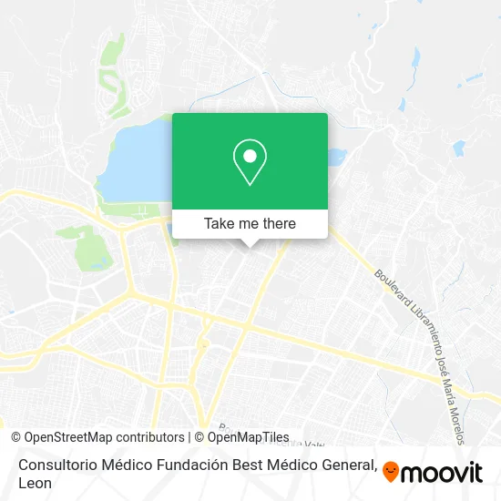 Mapa de Consultorio Médico Fundación Best Médico General