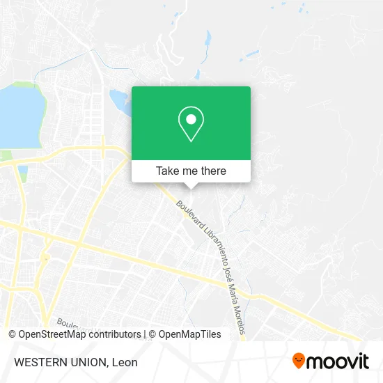 WESTERN UNION map