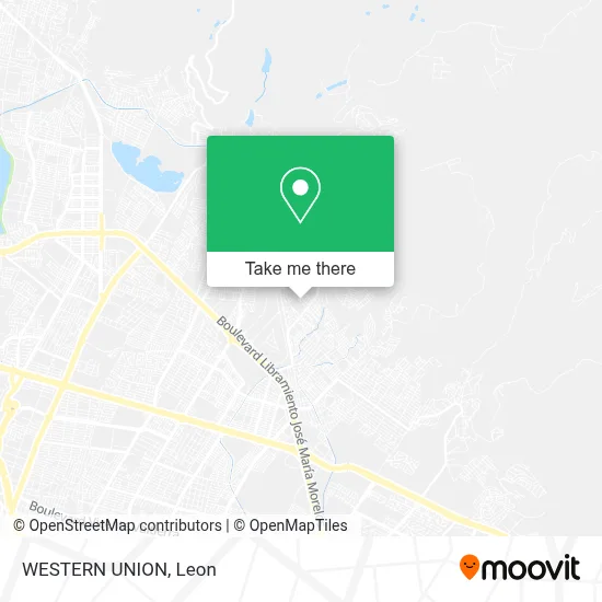 WESTERN UNION map