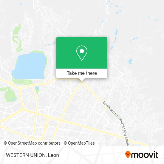 WESTERN UNION map