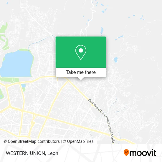 Mapa de WESTERN UNION