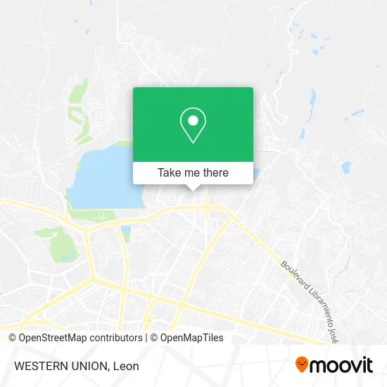 WESTERN UNION map