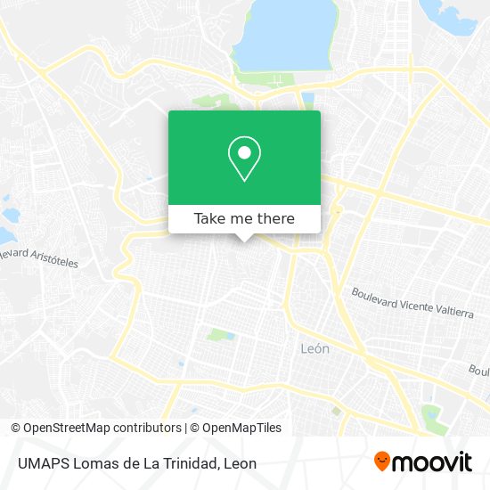 UMAPS Lomas de La Trinidad map