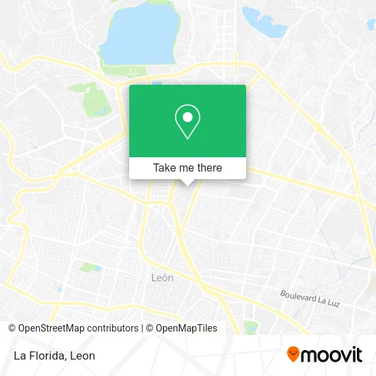 La Florida map