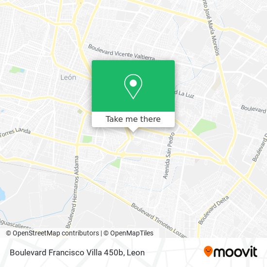 Mapa de Boulevard Francisco Villa 450b